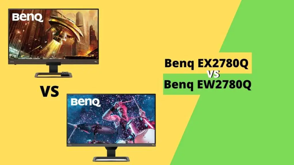 Benq EX2780Q vs EW2780Q