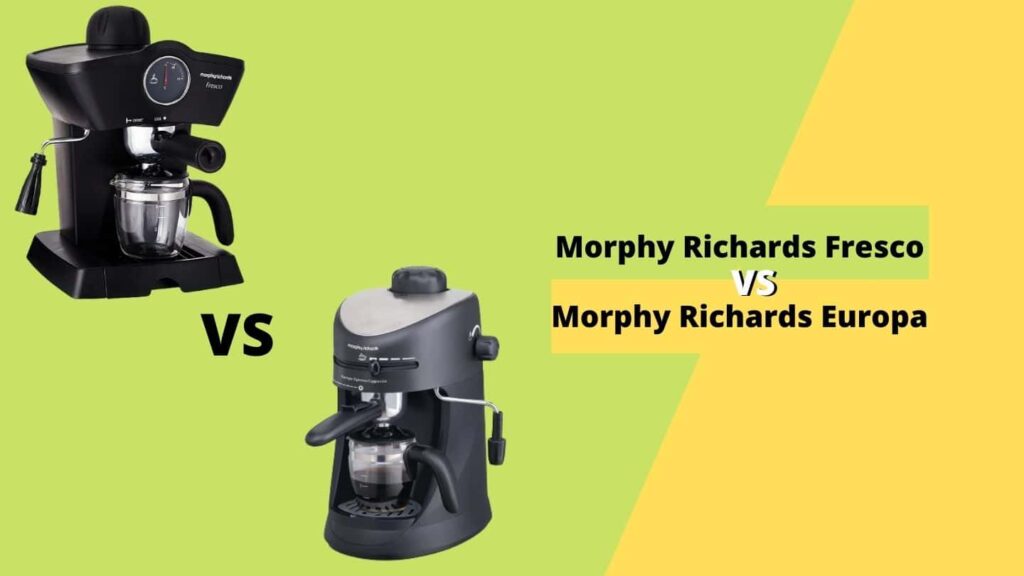 Morphy Richards Fresco vs Europa