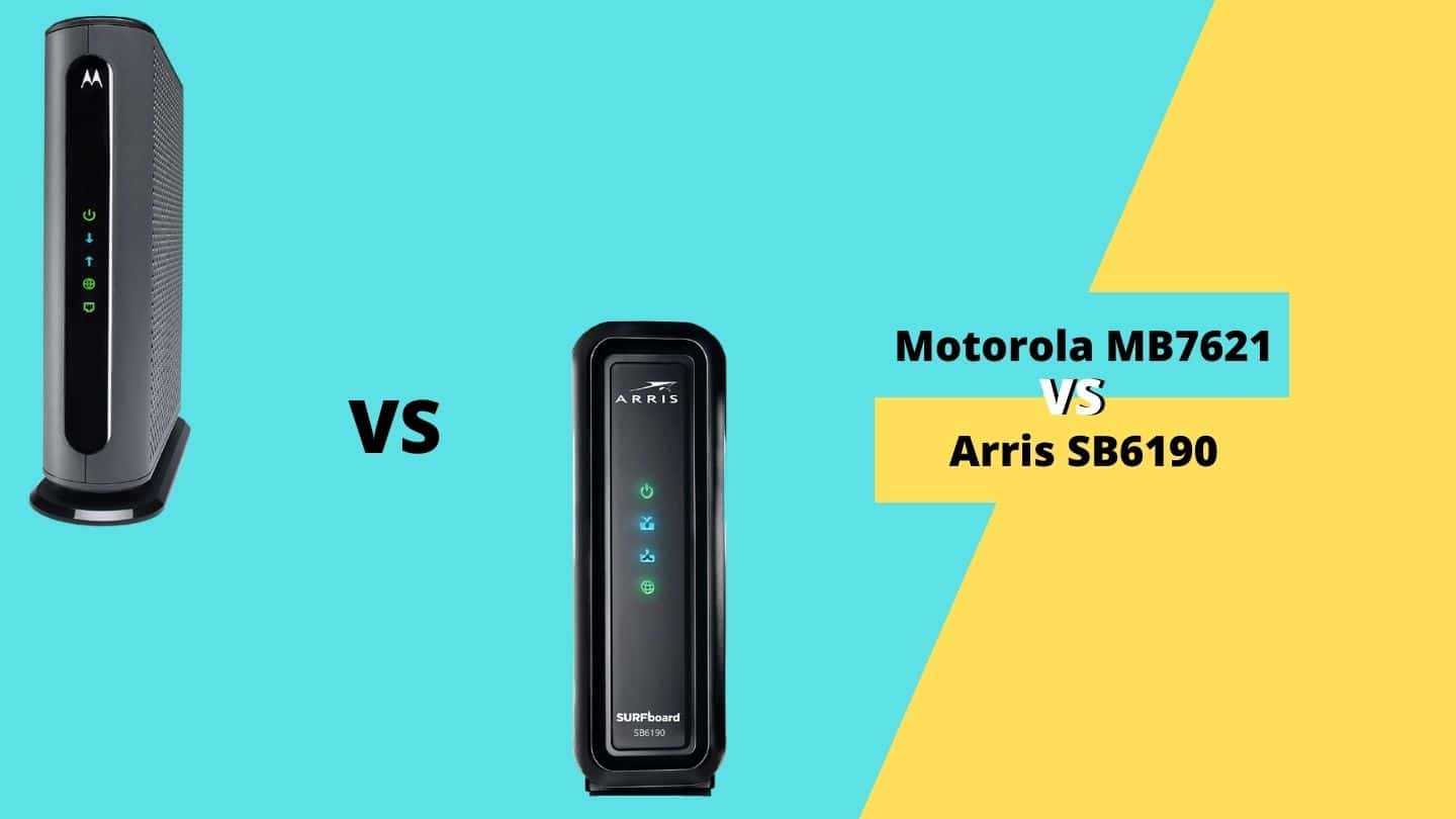 Motorola MB7621 vs Arris SB6190 Which One is Best?