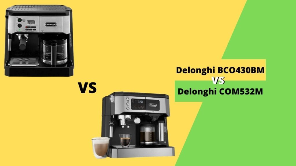 Delonghi BCO430BM vs COM532M