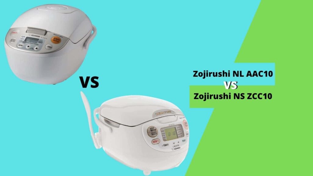 Zojirushi NL AAC10 vs NS ZCC10