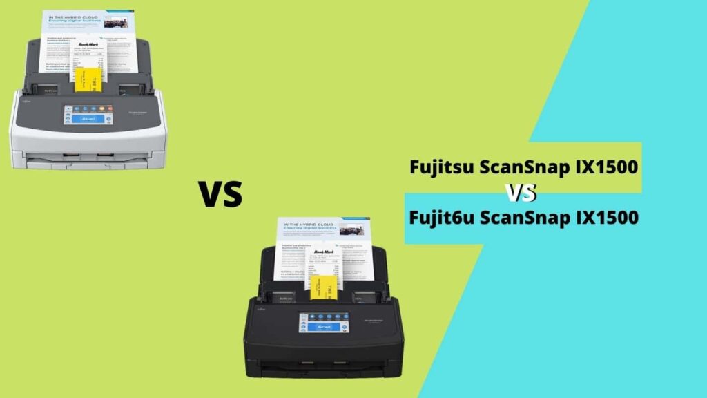 Fujitsu ScanSnap IX1500 vs IX1600