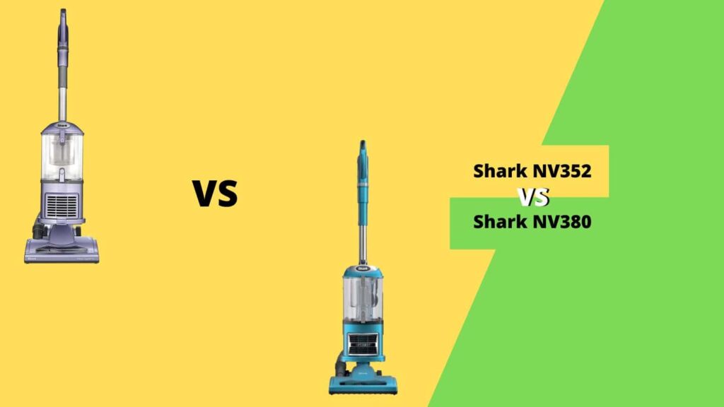 Shark NV352 vs NV380