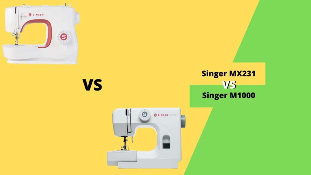 Singer MX231 vs M1000