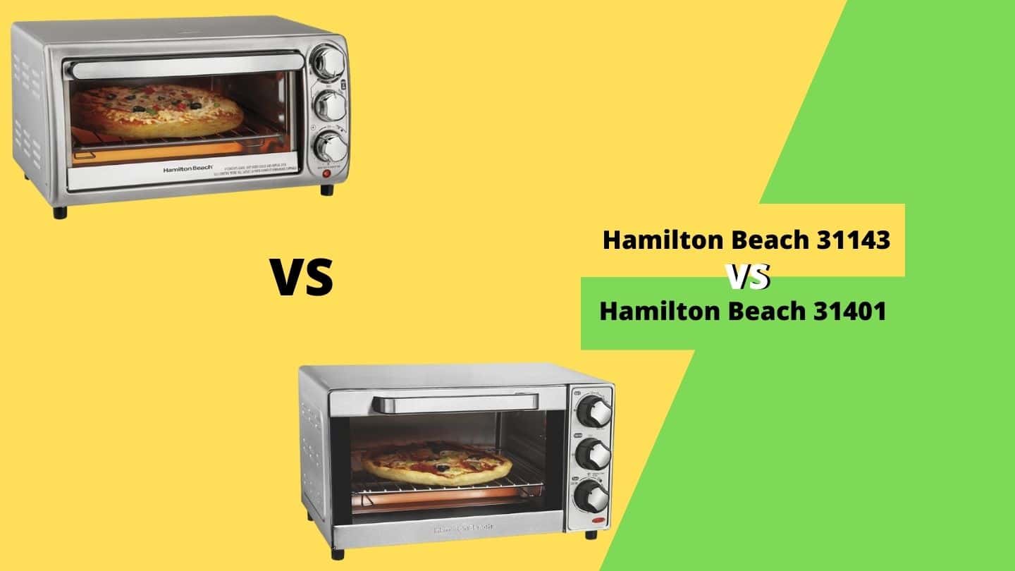 Hamilton Beach Toaster Oven, Stainless Steel - 31143