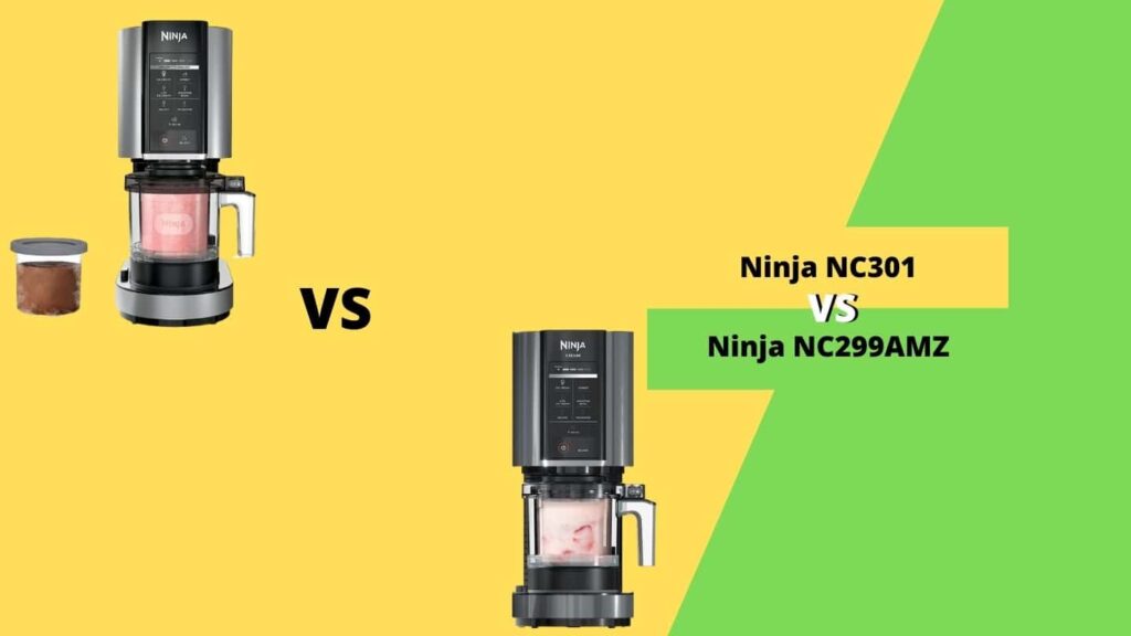 Ninja NC301 vs NC299AMZ